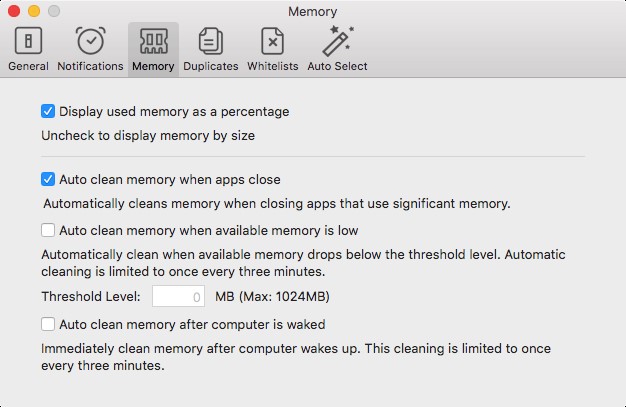 memory clean 2 for mac review